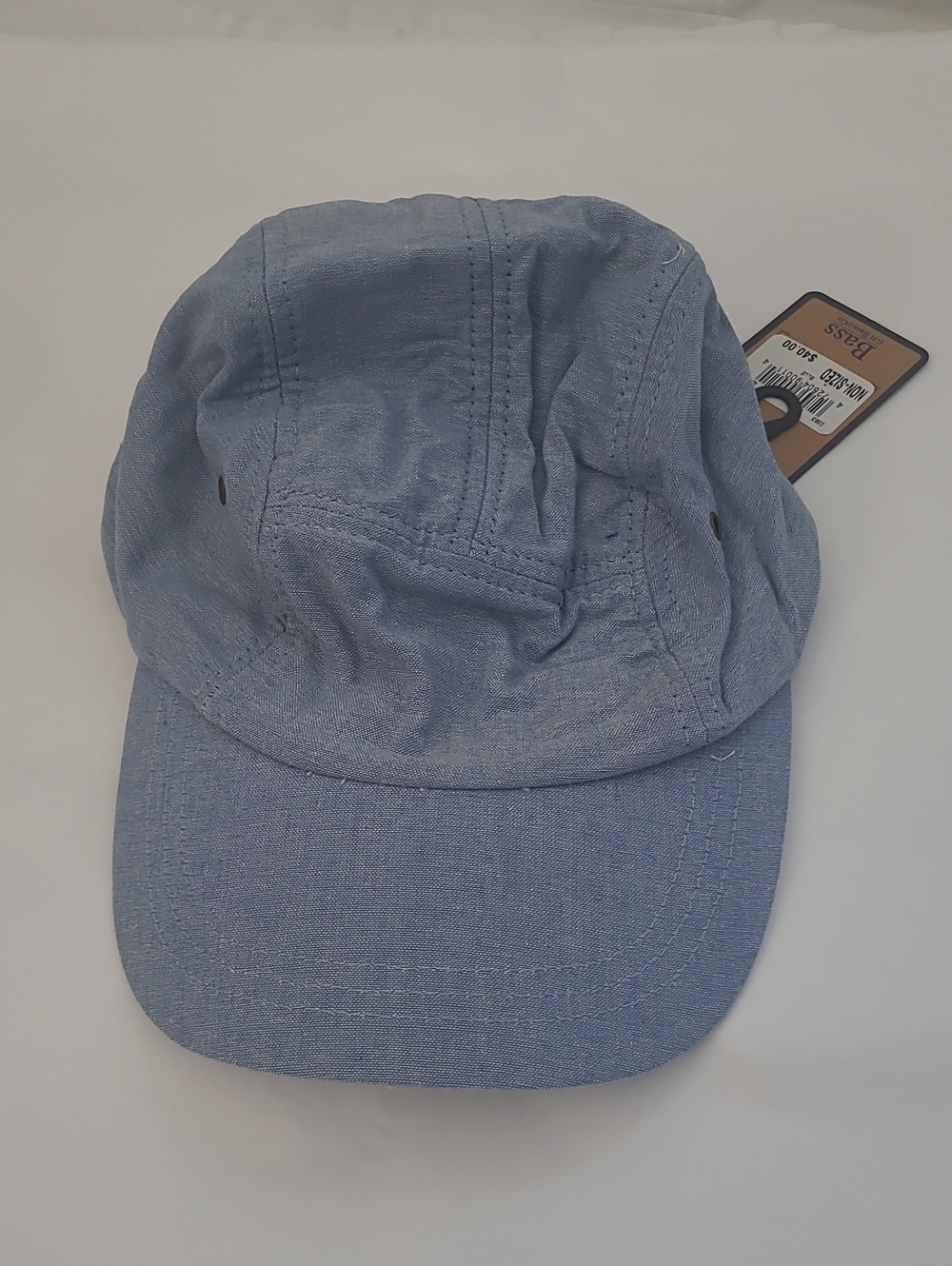 G. H. Bass Light Blue Casual Five-Panel Cap